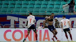 Bahia vira nos acréscimos, vence o Botafogo e garante três pontos na Fonte Nova
