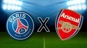 PSG x Arsenal pela Champions League: onde assistir ao vivo, horário e escalação