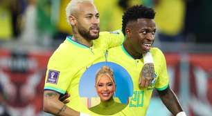 Perdeu, Vini Jr.: mesmo lesionado, Neymar 'supera' ex de Virgínia na Seleção e web ironiza comentário da influenciadora: 'Só lembrei dela falando...'
