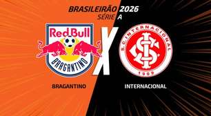 Bragantino x Internacional, AO VIVO, com a Voz do Esporte, às 9h30