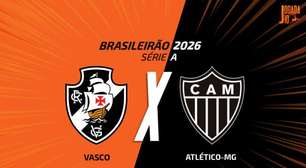 Vasco x Atlético, AO VIVO, com a Voz do Esporte, às 14h30