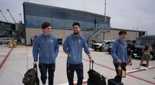 Seleção da Argentina desembarca nos EUA para a Copa do Mundo