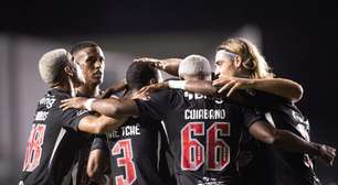 Vasco terá mudança na tabela após ir para os playoffs da Sul-americana; confira