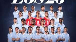 Uruguai divulga lista final de convocados para a Copa do Mundo