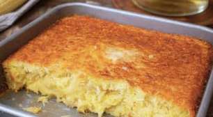 Bolo de milho com coco: textura de pamonha, sabor de cocada