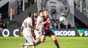 Vitória perde para o Santos na Vila Belmiro e chega à nona partida seguida sem vencer fora de casa na Série A