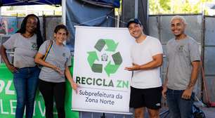 Recicla ZN chega a 10 toneladas de resíduos recicláveis recolhidos na Zona Norte