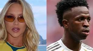 Virginia reage após defesa do ex Vini Jr. por vaias e xingamentos em goleada do Brasil; no Maracanã, famosa foi atacada ainda de outra maneira