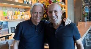 Leonardo Jardim e Jorge Jesus almoçam juntos no Rio
