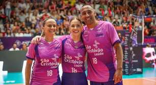 Camila Brait encerra a carreira com festa e ponto de saque