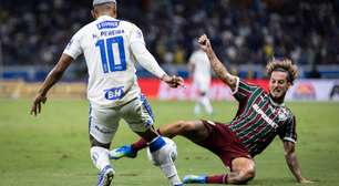 Matheus Pereira marca, e Cruzeiro empata com o Fluminense pelo Brasileirão