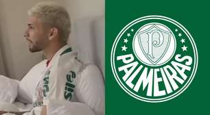 De novo? Vídeo de Enciso com a camisa do Palmeiras agita a torcida; veja o vídeo