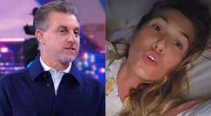 Luciano Huck dá sermão após Lívia Andrade faltar no 'Domingão': 'Da próxima vez...'