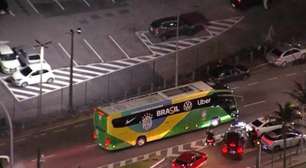 Brasil deixa sede da CBF e inicia viagem para os Estados Unidos rumo à Copa