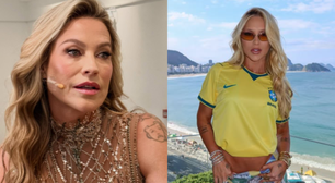 Luana Piovani choca web ao defender Virginia após polêmica no estádio: 'Cena bizarra'