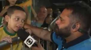Neymar é detonado por criança ao vivo na Globo: 'Só fica caindo'
