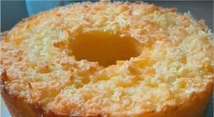O melhor bolo de macaxeira sem ovo