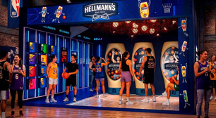 Hellmann's entra em quadra na NBA House 2026 com experiências inéditas e imersivas