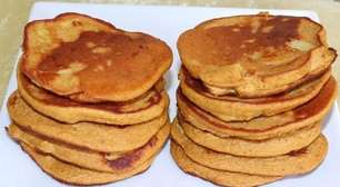 Panqueca de aveia e maçã é a receita fácil para enganar a fome