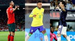 Cristiano Ronaldo, Messi, Neymar Veja os jogadores mais seguidos da Copa