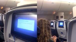 Avião retorna a aeroporto após passageiro nomear bluetooth como 'bomba' nos EUA; ouça recado da tripulação