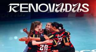 Sesc RJ Flamengo confirma renovações de jogadoras