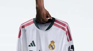 É a Mangueira? Real Madrid revela nova camisa com combinação inédita de cores