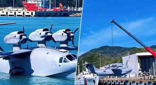 China ressuscitou o conceito mais estranho da Guerra Fria: um avião, um navio e um lançador de mísseis, tudo em uma única máquina