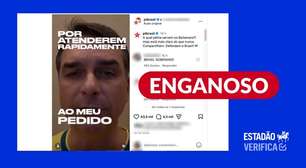 PT tira de contexto fala de Flávio Bolsonaro para parecer que ele agradeceu a Trump por taxar Brasil