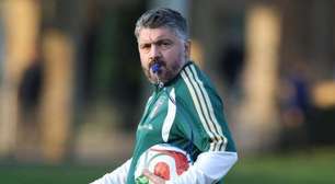 Lazio encaminha a contratação do treinador Gattuso, ex-seleção italiana