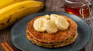 Com apenas 3 ingredientes, esta panqueca de banana com aveia conquistou quem busca um café da manhã saudável