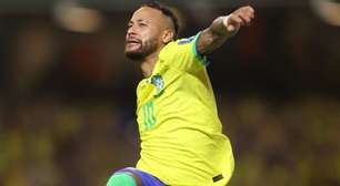 Neymar possui mais gols pelo Brasil do que todos os convocados juntos