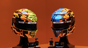 F1: McLaren divulga capacetes LEGO especiais para celebrar o 1000º GP