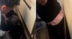 Mulher cai entre trem e plataforma durante superlotação na Linha 9-Esmeralda, em SP; veja resgate