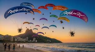 Rock in Rio terá espetáculo de paramotores sobre a orla antes da venda geral de ingressos
