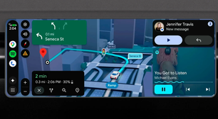 Android Auto vai mudar completamente em 2026 e ganhar YouTube, IA Gemini e mapas 3D