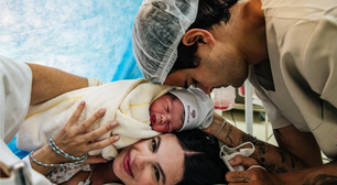 Sthefany Brito anuncia nascimento do terceiro filho: 'Coração triplicou'