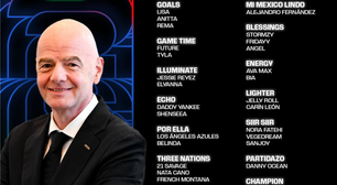 Presidente da Fifa anuncia álbum de músicas oficial da Copa com Shakira, Anitta e mais