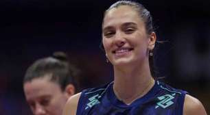 Julia Kudiess "testa" protagonismo em casa na abertura da VNL