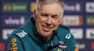 Ancelotti vê evolução de Neymar e diz que jogador fará novo exame