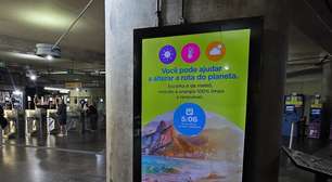 Campanha do MetrôRio mostra como transporte público ajuda a reduzir emissões