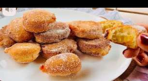 Bolinho de chuva sem glúten muito fofinho e sequinho, para você saborear sem culpa