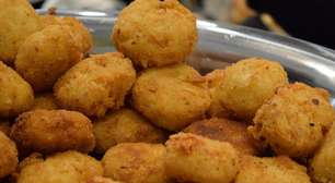 Petisco de bar: Bolinho de batata na airfryer