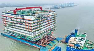 Em busca de quebrar todos os recordes de energia, China está construindo parques eólicos a 100 quilômetros da costa