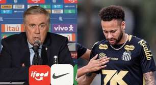 Últimas do Santos: Ancelotti atualiza situação de Neymar e anima torcida do Peixe; veja o vídeo