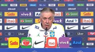 Ancelotti não revela escalação, mas diz que quer fazer testes na Seleção: 'Outra alternativa'