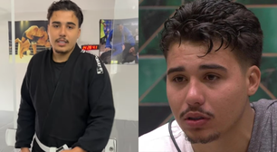 Ex-BBB Pedro divide rotina de jiu-jítsu e divide opiniões na web: 'Proibido de entrar no tatame'