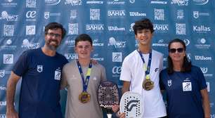 Baianos saem com título e finais em Feira de Santana em etapa do Circuito Nacional CBT Infantojuvenil de Beach Tennis