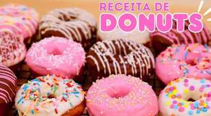 Donuts caseiro muito macio e com excelente rendimento, para a família ou para vender