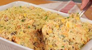 Salpicão sem maionese incrivelmente cremoso e muito leve, um acompanhamento delicioso